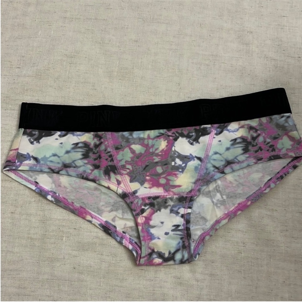 VS PINK LOGO WAIST HIPSTER size L
